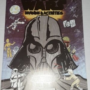 Star Wars drawing and activities book new